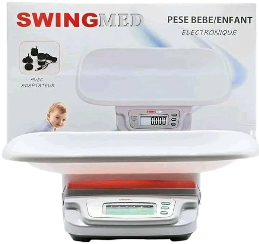 Pèse-bébé / enfant électronique avec adaptateur SwingMed