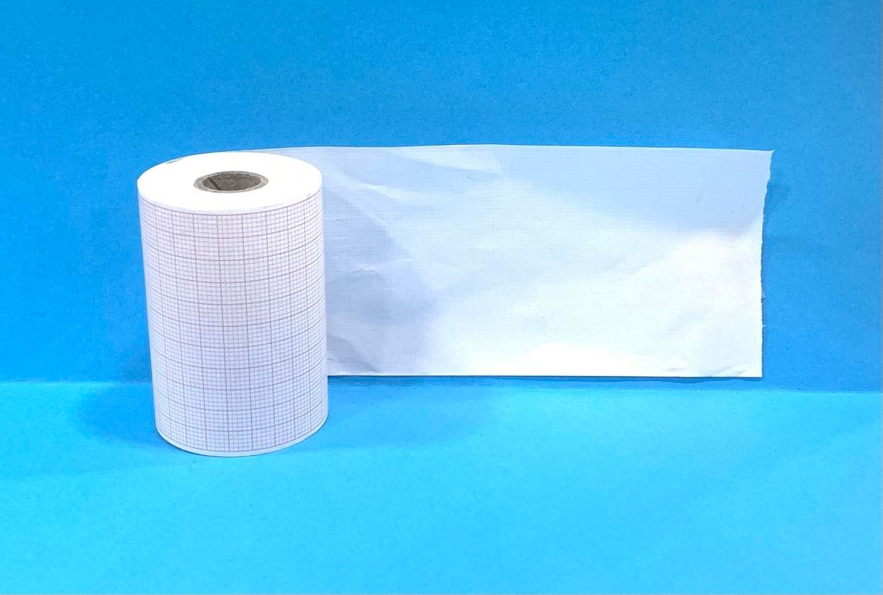 Rouleaux papier ECG 58 x 20 pour ECG BCM-300 Bionics
