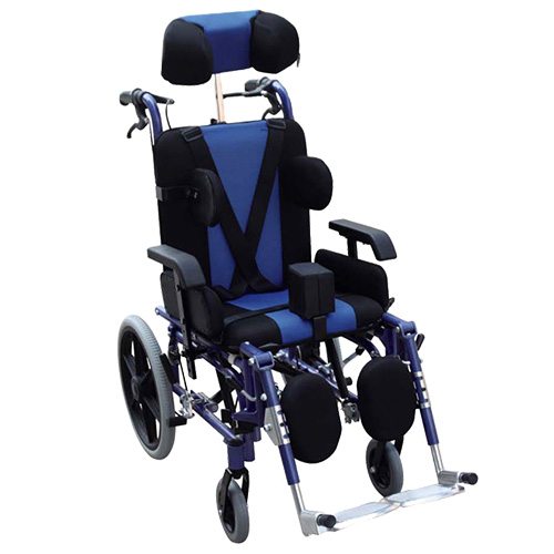 Fauteuil roulant pour IMC bleu adulte 