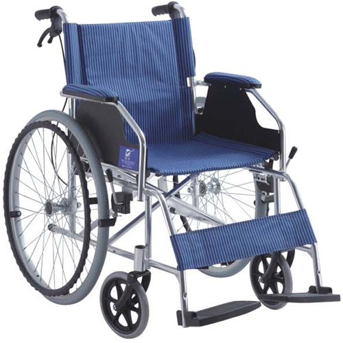 Fauteuil roulant adulte en aluminium frein poignée