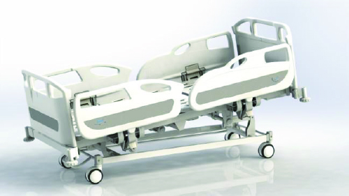 Lit de réanimation avec pèse personne