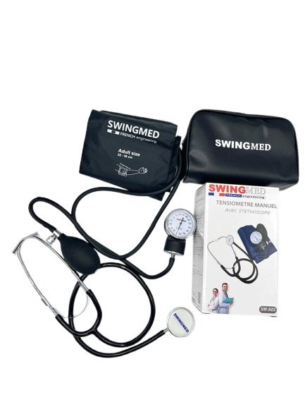 Tensiomètre manuel avec stéthoscope  SWINGMED