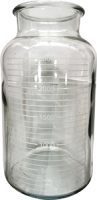 Bocal 2.5 L en Verre Avec Couvercle pour Aspirateur de chirurgie