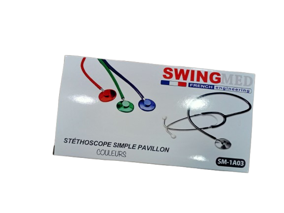 Stéthoscope simple pavillon coloré SWINGMED